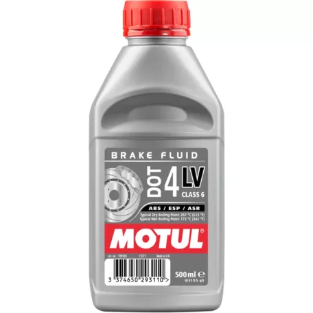 MOTUL DOT 4 LV alacsony viszkozitású fékfolyadék 0,5 liter
