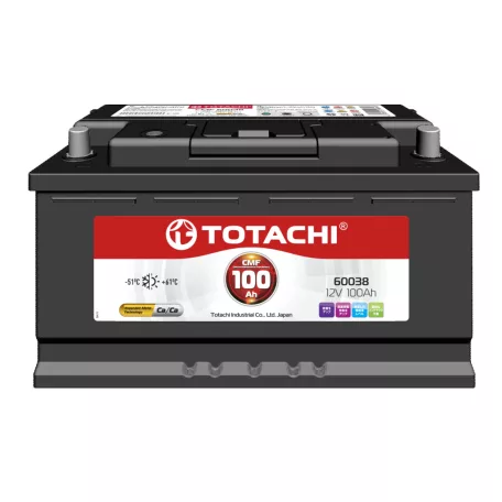 Totachi CMF60038 akkumulátor 12V 100Ah 820A Európai Jobb+