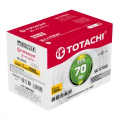   Totachi SE 57010 akkumulátor EFB Start-Stop 12V 70Ah 650A Jobb+