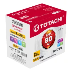 Totachi CMF90D26FL akkumulátor 12V 80Ah 700A Japán Jobb+