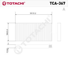 Totachi TCA-367 pollenszűrő
