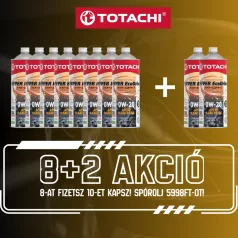   TOTACHI Hyper Ecodrive 0W-20 1L – 8+2 ajándék csomag (10×1L)