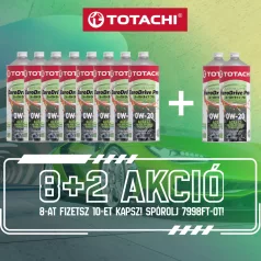   TOTACHI Eurodrive Pro Long Life 0W-20 1L – 8+2 ajándék csomag (10×1L)