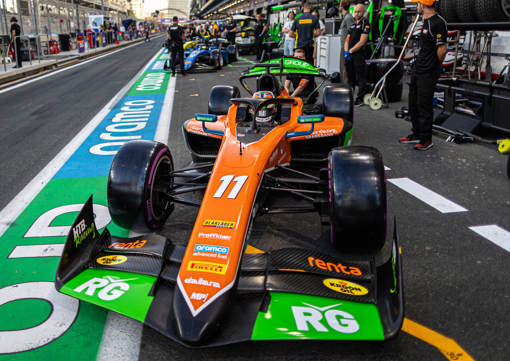 Kroon-Oil MP Motorsport Formula 2 partnerség